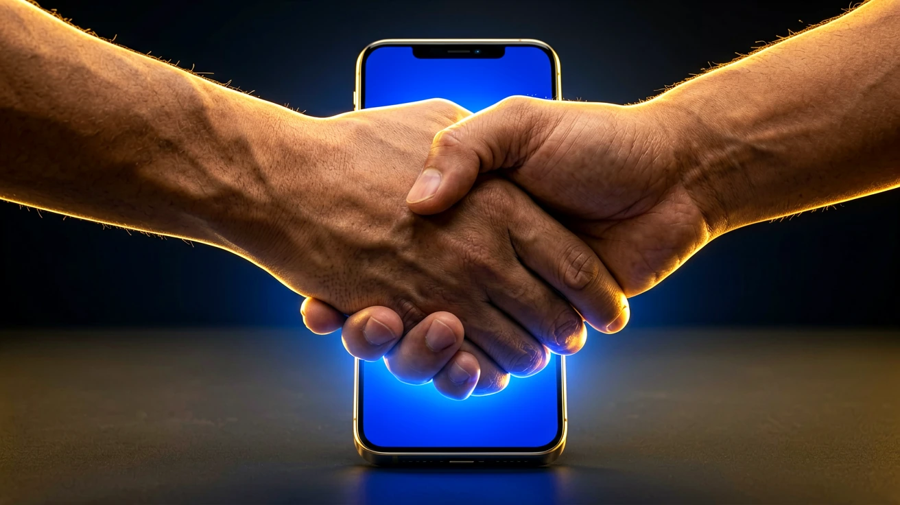 WavePay ဖြင့် မိုဘိုင်းငွေလွှဲပြောင်းနေသည့် ဖုန်းမျက်နှာပြင် သင်္ကေတပုံရိပ်